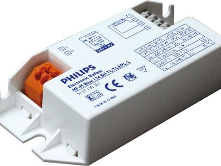 PHILIPS - HFMBLUE124SH-PH 1X24w PLL TL5 HF Square M bx Blue Ballst For Cheap