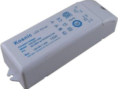 KOSNIC - KLED15DRV-KO Constamt Voltage LED Driver Max 15w Online Hot Sale