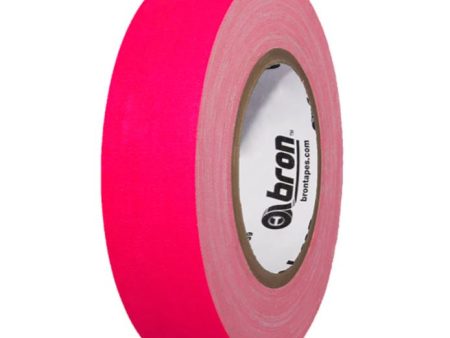 Gaffer Tape  2x55yds  FLUORESCENT Pink  Bron BT-260 Hot on Sale