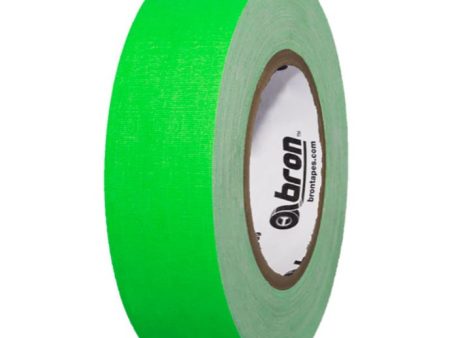 Gaffer Tape  2x55yds  FLUORESCENT Green  Bron BT-260 Sale