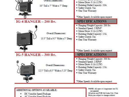 IG-4  Frame Style Rotator - 150001 021HD Sale