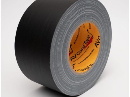 AV CORD Tape  3  x 45yds  BLACK  BT-279 For Cheap