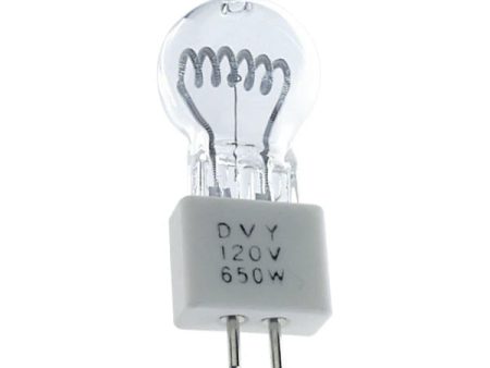 DVY, JCD 120V 650WSP Ushio 1000225 For Sale