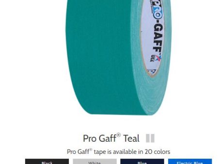 Pro Gaff  2x55yds  TEAL ProTAPES  001G255MTEAL Discount