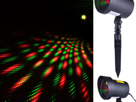 Outdoor Red & Green Laser  Stars  with Motion LAS6041 For Cheap