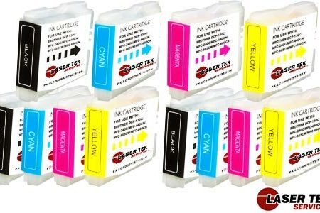 12 Pack Brother LC-51 BCYM Compatible Ink Cartridge | Laser Tek Services Fashion