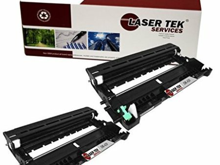 2 Pack Brother DR-420  Black Compatible Drum Unit | Laser Tek Services Supply