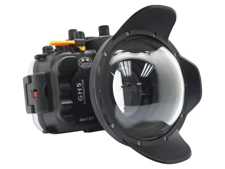 Panasonic Lumix GH5 & GH5 S & GH5 II 40m 130ft Underwater Camera Housing with Dry Dome port For Sale