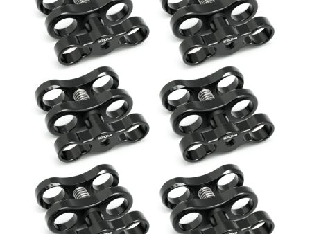 6x 1  Standard ball clamp for 1  Ball underwater light arm system Online Hot Sale