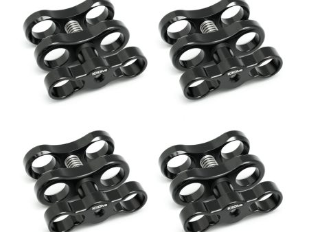 4x 1  Standard ball clamp for 1  Ball underwater light arm system Supply