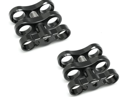 2x 1  Standard ball clamp for 1  Ball underwater light arm system Online Sale