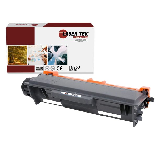 Brother TN750 TN-750 Black HY Compatible Toner Cartridge | Laser Tek Services Discount