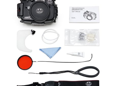 Fujifilm X100T 40m 130ft Underwater Camera Housing bundle Online now