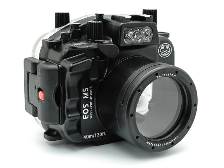 EOS M5 ( 18-55mm ) 40m 130ft SeaFrogs Underwater Camera Housing Cheap