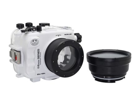 SeaFrogs UW housing for Sony A6xxx series Salted Line with 67mm threaded short   Macro port (White)   GEN 3 Online